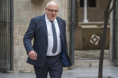 El 'conseller' Jordi Baiget, en el Palau de la Generalitat.-FERRAN SENDRA