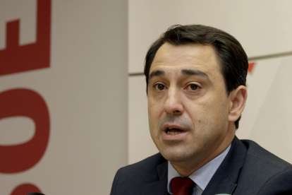 El secretario de organización del PSOE, Javier Muñoz.-HDS