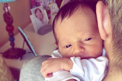 Soraya Arnelas presenta en Instagram a su primera hija, Manuela de Gracia.-