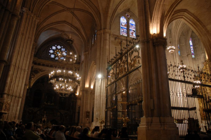 Interior de la catedral de El Burgo de Osma. HDS