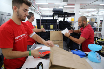 La sede de Amazon en Barcelona.-RICARD CUGAT