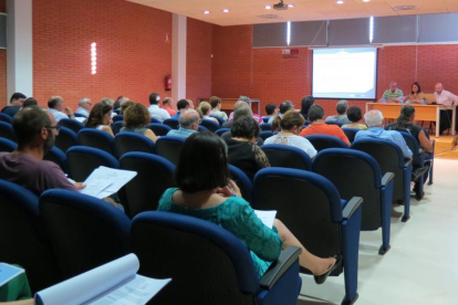 Un momento de una asamblea de Tierras Sorianas del Cid.-CEDIDA