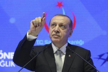 Erdogan en una imagen de archivo.-