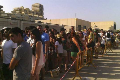 'Casting' de extras para el rodaje en Peñíscola de 'Juego de tronos'.-