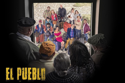 Cartel promocional de la nueva serie de Mediaset 'El pueblo'.-Mediaset España