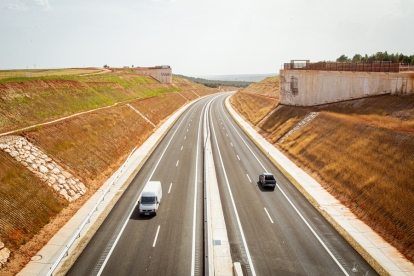 Apertura del tramo del Temeroso en la Autovía del Duero, A-11. MARIO TEJEDOR