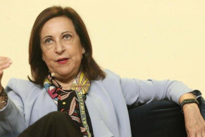 La ministra de Defensa en funciones, Margarita Robles.-EUROPA PRESS / EDUARDO PARRA