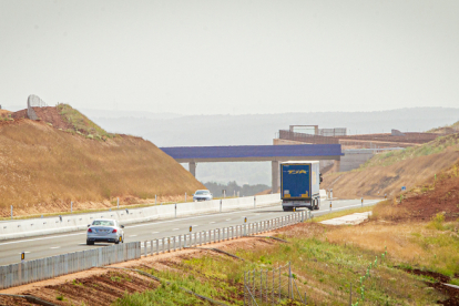 Apertura del tramo del Temeroso en la Autovía del Duero, A-11. MARIO TEJEDOR