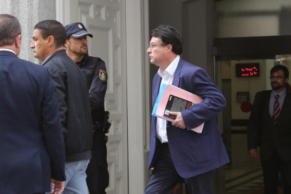 Joan Josep Nuet, encarcelado por error en la interlocutoria del Tribunal Supremo.-DAVID CASTRO (ARCHIVO)