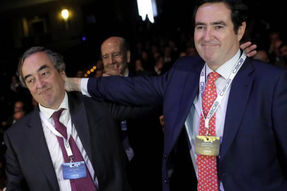 Rosell gana por escaso margen las elecciones en la CEOE-Foto: JOSE LUIS ROCA
