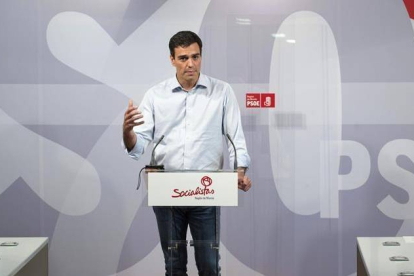 Foto de archivo de Pedro Sánchez.-Foto: EFE / MARCIAL GUILLÉN