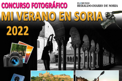 Cartel del concurso fotográfico 'Mi verano en Soria'.