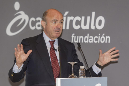 El ministro de Economía, Industria y Competitividad, Luis de Guindos-SANTI OTERO (EFE)
