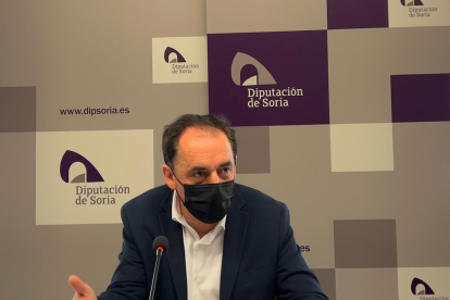 Benito Serrano, presidente de Diputación.-HDS