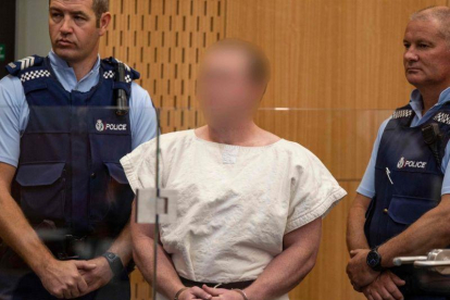 Brenton Tarrant, el terrorista de extrema derecha australiano, que asesinó el viernes a 49 personas en Christchurch.-POOL