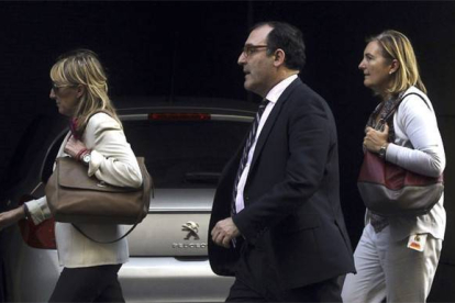 El juez Eloy Velasco a su llegada a la Audiencia Nacional, el pasado octubre, durante el proceso de la operación Púnica.-EFE