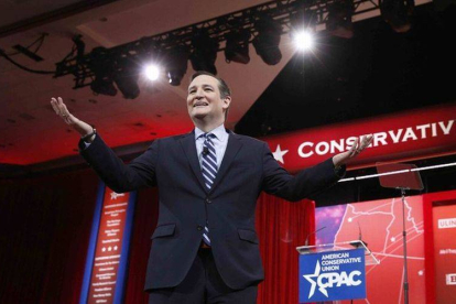 El senador Ted Cruz, durante un acto del partido republicano en Maryland, el pasado febrero.-Foto:   REUTERS / KEVIN LAMARQUE