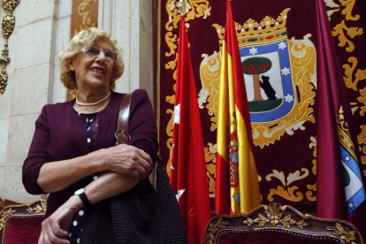 La alcaldesa de Madrid, Manuela Carmena, llega al ecuador de su mandato.-MARISCAL