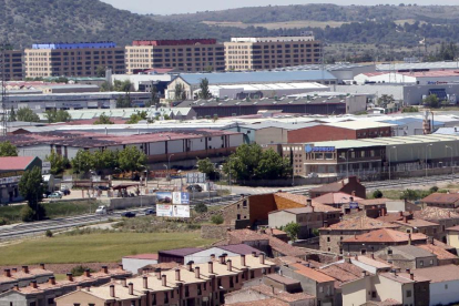 Vista del polígono industrial Las Casas.-LUIS ÁNGEL TEJEDOR