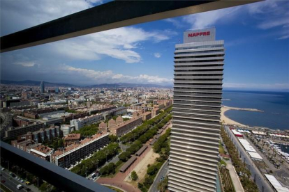 Torre Mapfre de Barcelona.-FERRAN NADEU