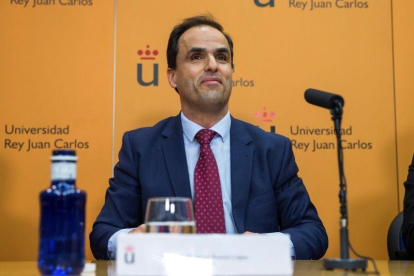 El rector de la Universidad Rey Juan Carlos de Madrid, Javier Ramos.-VMO (EFE / RODRIGO JIMÉNEZ)