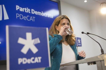 La coordinadora general del PDECat, Marta Pascal.-ALBERT BERTRAN