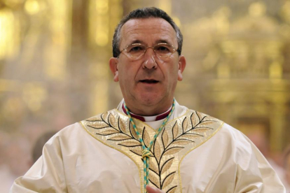 Gerardo Melgar, obispo de Osma-Soria.-Valentín Guisande