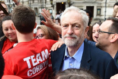 Jeremy Corbyn, el nuevo líder de los laboristas británicos.-Foto: ANDY RAIN / EFE