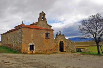 Ermita de Ulagares en Castilruiz.-MARIO TEJEDOR
