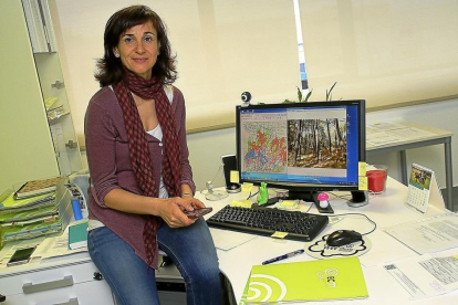 Beatriz de la Parra, directora de la empresa de ECM Palencia-Brágimo