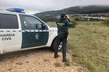 Guardia Civil en la Reserva de Caza de Urbión.-HDS
