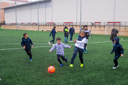 Por tercer año consecutivo arranca en Soria la Escuela de Deporte Inclusivo para niños.-MARIO TEJEDOR
