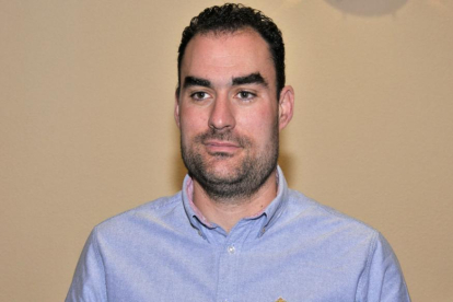 Juan Carlos Vera, entrenador del BM Ágreda. HDS
