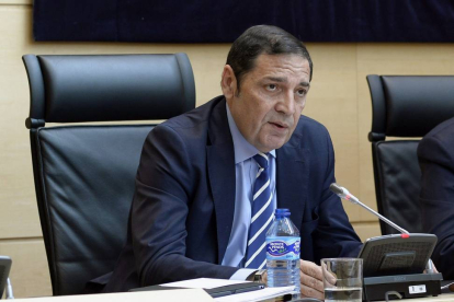 El consejero de Sanidad de la Junta de Castilla y León, Antonio Sáez Aguado-Efe