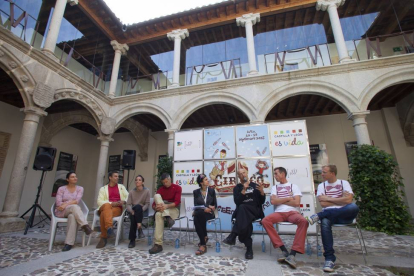 Las compañías Underclouds Cie (Francia), Nicole & Martin (Suiza), Circusdrome (Holanda) y Tramway Fantaisie (Francia) presentan en rueda de prensa sus actuaciones en el Festival Internacional de Circo de Castilla y León, Cir&Co 2015-Ical