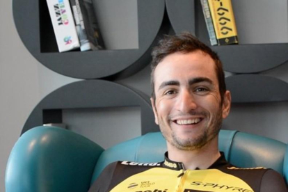 Juanjo Lobato, ciclista del Lotto-Jumbo.-/ TWITTER