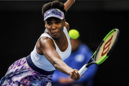 Venus Williams, en acción en el torneo australiano-FILIP SINGER