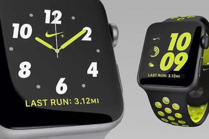 El Apple Watch Nike+ llegará a España el 28 de octubre.-AGENCIAS