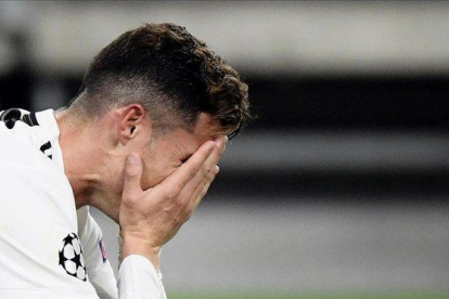 Cristiano Ronaldo, en un partido con la Juventus.-