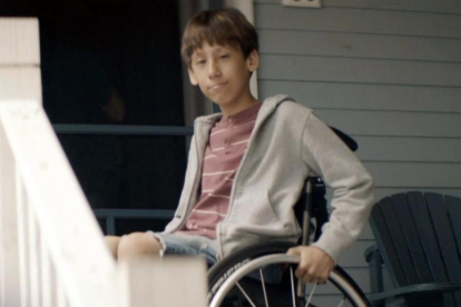 Captura del vídeo 'Wheels', el anuncio canadiense que triunfa en internet.-