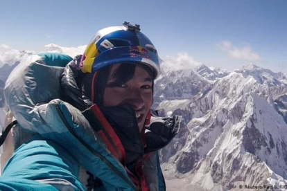 El austriaco David Lama, uno de los alpinistas desaparecidos cuando escalaban el Howse Peak.-RED BULL