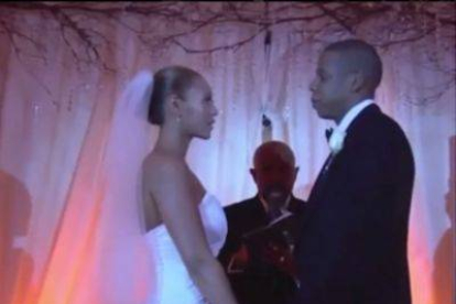 Boda de Beyoncé y Jay Z.-Foto: INSTAGRAM