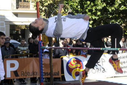 Ruth Beitia fue ayer homenajeada en Soria-
