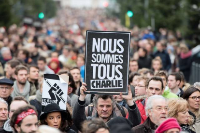 Manifestación en Lille.-Foto:   DENIS CHARLET / AFP