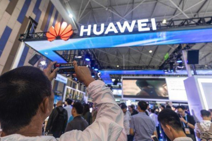 Huawei se ha convertido en el símbolo de la lucha de China contra EEUU.-EFE / EPA