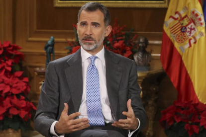 Felipe VI sobre Catalunya: El camino no puede llevar de nuevo al enfrentamiento y la exclusión.-EFE