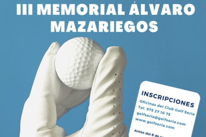 Cartel anunciador del Memorial Álvaro Mazariegos. HDS