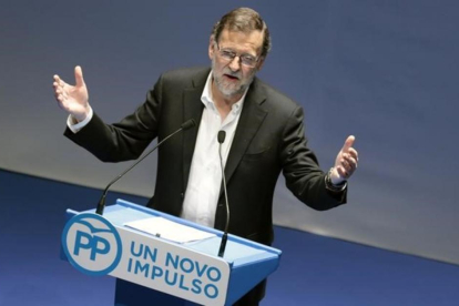 El líder del PP y presidente en funciones, Mariano Rajoy.-EFE / LAVANDEIRA JR