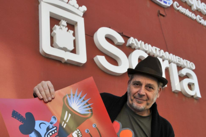 Javier Muñiz, director del Festival Internacional de Cortos 'Ciudad de Soria'.-
