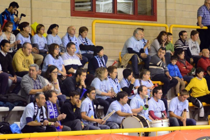 La afición celeste respaldará al equipo en la Copa de Leganés.-Álvaro Martínez